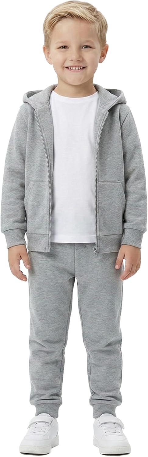Kids Fleece Hooded Tracksuit
