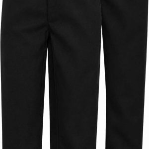 2 Pack Boys School Trousers
